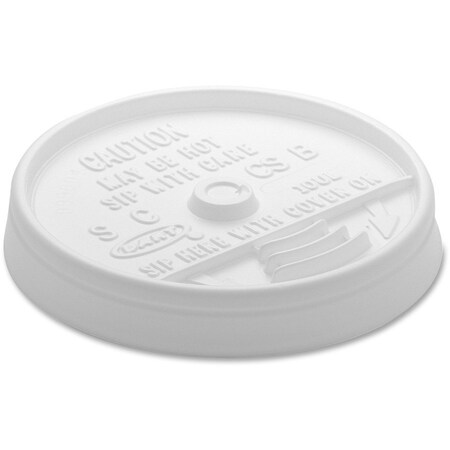 Dart Container Lid, Sip-Thru 10PK DCC10UL